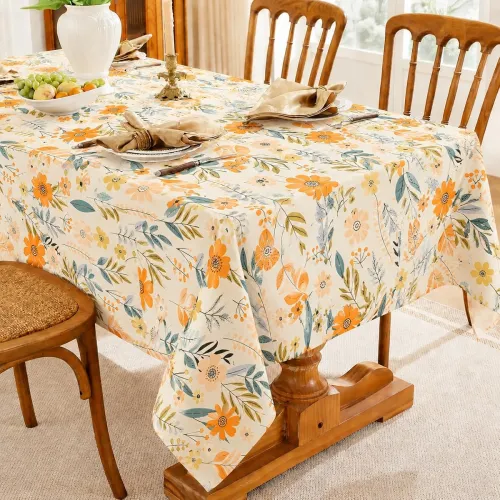 Image of Amazon Brand - Umi Super Soft Dining Table Cloth