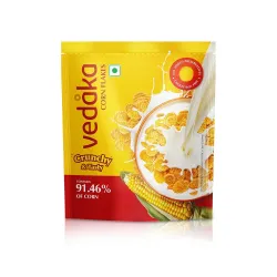 Amazon Brand - Vedaka Corn Flakes | 875 g | Super Saver Pack | Contains 91.46% of Corn | Crunchy & Tasty | Classic Breakfast Favorite | On-the-Go Snack | No Artificial Colours & Preservative...