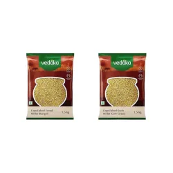Amazon Brand - Vedaka Unpolished Foxtail Millet 1.5 Kg