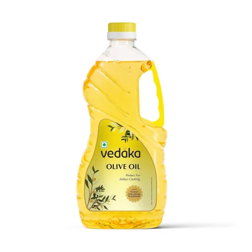 Image of Amazon Brand - Vedaka Olive Oil | 2 L | For Indian Cooking | Contains MUFA