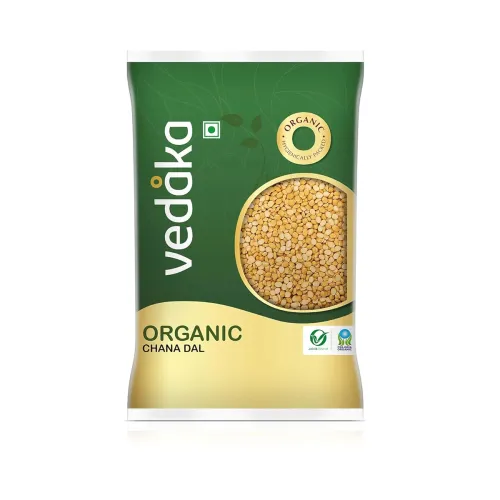 Image of Amazon Brand - Vedaka Organic Chana Dal 1Kg