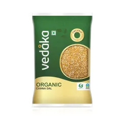 Amazon Brand - Vedaka Organic Chana Dal 1Kg