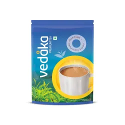 Amazon Brand - Vedaka Premium Tea | 1 Kg | Rich Taste & Refreshing Aroma | Exclusive Chai Blend | Black Tea | No Artificial Colours & Preservatives