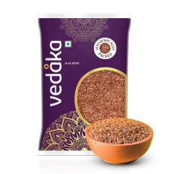 Amazon Brand - Vedaka Raw Flaxseeds 1 Kg