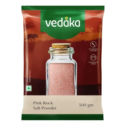 Image of Amazon Brand - Vedaka Salt Powder, 1kg pack of 2