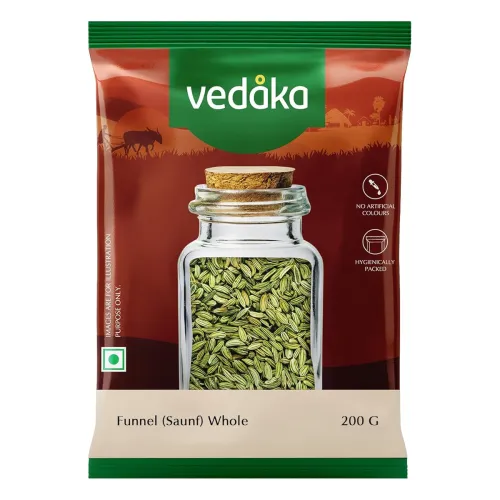 Image of Amazon Brand - Vedaka Fennel (Saunf) Whole | 200 G 