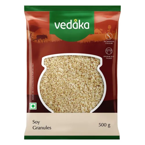 Image of Amazon Brand - Vedaka Soy Granules, 500 g