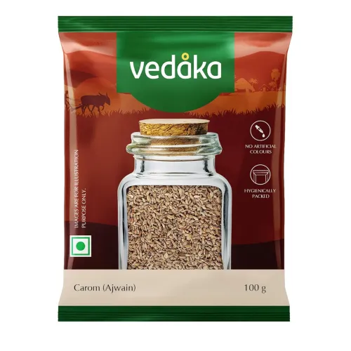 Image of Amazon Brand - Vedaka Whole Ajwain 