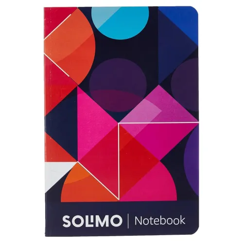 Image of Amazon Brand - Solimo A5 Ruled Notebook – 160 Pages