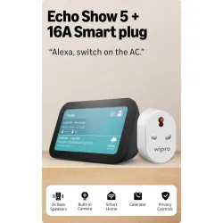 Amazon Echo Show 5 with Wipro Smart Plug
