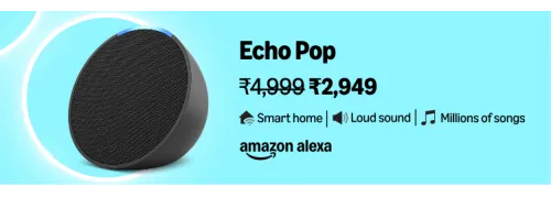 Image of Amazon Echo Pop | Smart speaker @ ₹2949 on Amazon Prime Day Sale