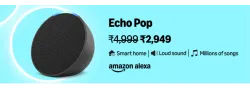 Amazon Echo Pop | Smart speaker @ ₹2949 on Amazon Prime Day Sale