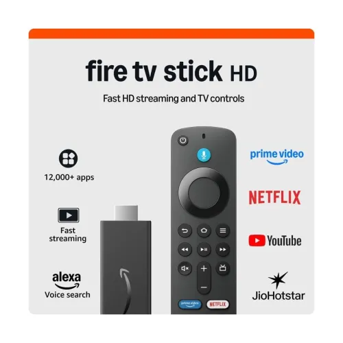 Image of Amazon Fire TV Stick HD with Alexa Voice Remote