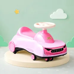 Amazon Jam & Honey Ride-On Swing Car Pink PU Wheels