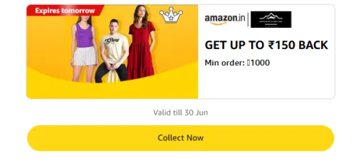 Image of Amazon Offer: ₹100–₹150 Cashback on Dream Of Glory 
