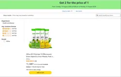 Amazon offer : Buy 1 Get 1 free on Beauty Product