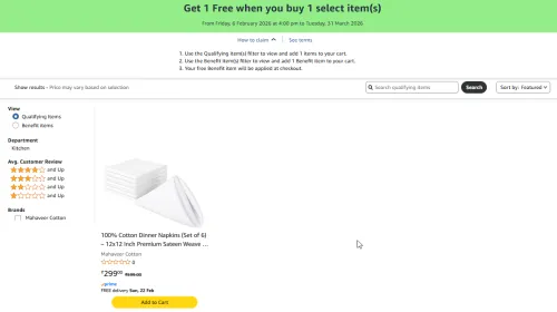 Image of Amazon Offer : Buy 1 Get Badsheet free 