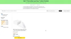 Amazon Offer : Buy 1 Get Badsheet free 