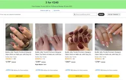 Amazon Offer : Buy any 3 nail set for ₹240