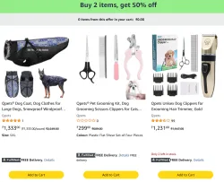 Amazon Offer: Buy 2 Items & Get 50% Extra Discount