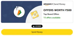 Amazon Offer: Daily Scratch Card on UPI Payments