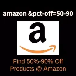 amazon &pct-off=50-90: Find Products with 90% Discount on Amazon India