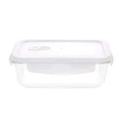 Amazon Solimo Glass Containers Set of 2, 140ml Each