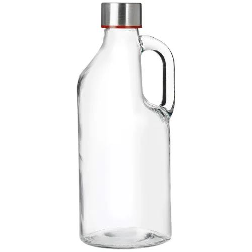 Image of Amazon Solimo Silica Glass Milk Bottle