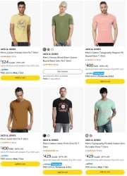 Amazon : Upto 75% OFF- Jack & Jones Mens Clothing