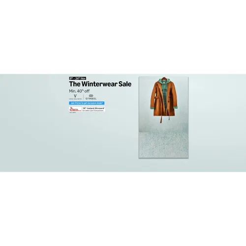 Image of Amazon Winterwear Sale : min.40%+extra 5% discount on branded winterwears 