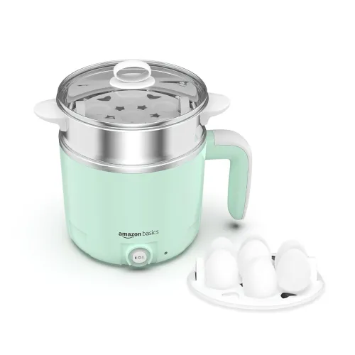 Image of AmazonBasics 1.2L Multi-Cook Kettle