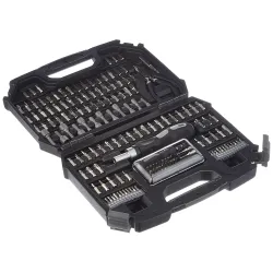 AmazonBasics 151-piece Screwdriver Bit Set,Alloy Steel