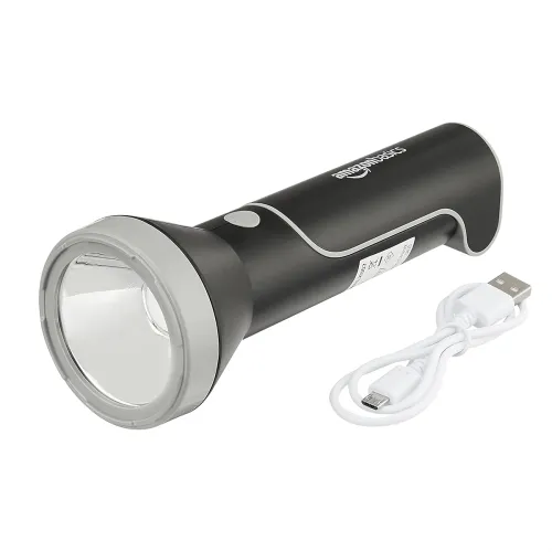 Image of AmazonBasics 2 in 1 Rechargeable Torch