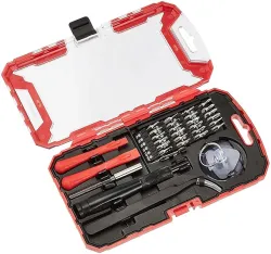AmazonBasics 32Piece Electronics Repair Screwdriver Set