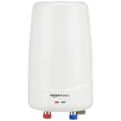 Amazon Basics 3L Electric Instant Water Geyser (White)
