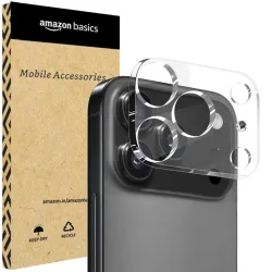 Amazon Basics Camera Lens Protector for iPhone 17 Pro Max