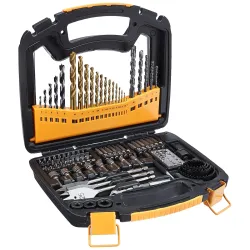amazon basics Drill and Driver Multi-Bit Set - 100-Piece,Plastic,Straight