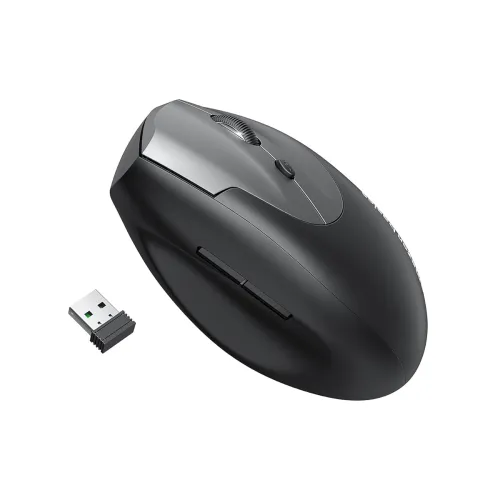 Image of amazon basics Ergonomic Mouse, Vertical Mouse 6 Buttons Adjustable Upto 1600 DPI 