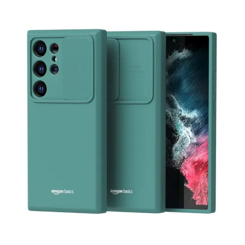 Image of AmazonBasics Optik Armor Back Cover Case for Samsung Galaxy S23 Ultra 