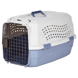AmazonBasics Two Door Top Load Pet Kennel | 23-inch 