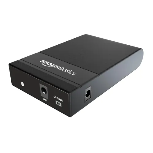 Image of Amazon Basics UPS for WiFi Router Modem 12V