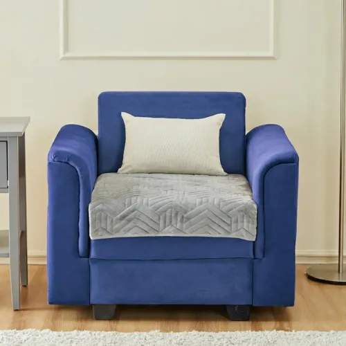 Image of Amazon Basics – Velvet Quilted Make Your Own Sofa Cover
