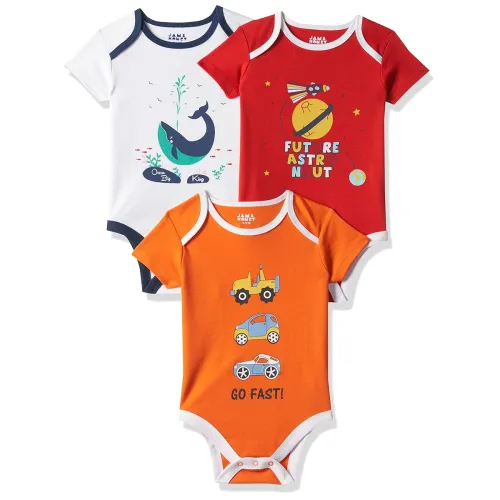 Image of Amazon Brand - Jam & Honey Baby-Girls Romper