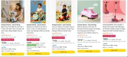 Amazon Brand - Jam & Honey Baby Ride On at minimum 75% Discount