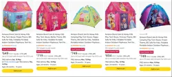 Amazon Brand Jam & Honey kids tant house upto 70% discount
