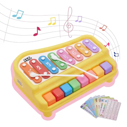 Image of Amazon Brand - Jam & Honey Xylophone /Piano for Babies