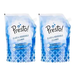 Amazon Brand - Presto! Glass & Household Cleaner 2 Litre