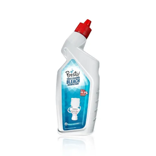 Image of Amazon Brand - Presto! Toilet Cleaner Bleach Disinfectant 500ml