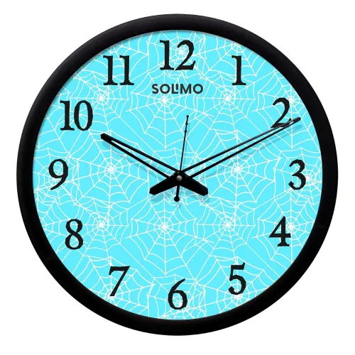 Image of Amazon Brand - Solimo 12-inch Contemporary Wall Clock