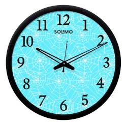 Amazon Brand - Solimo 12-inch Contemporary Wall Clock